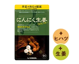 機能性表示食品 にんにく生姜Warm（90粒入）